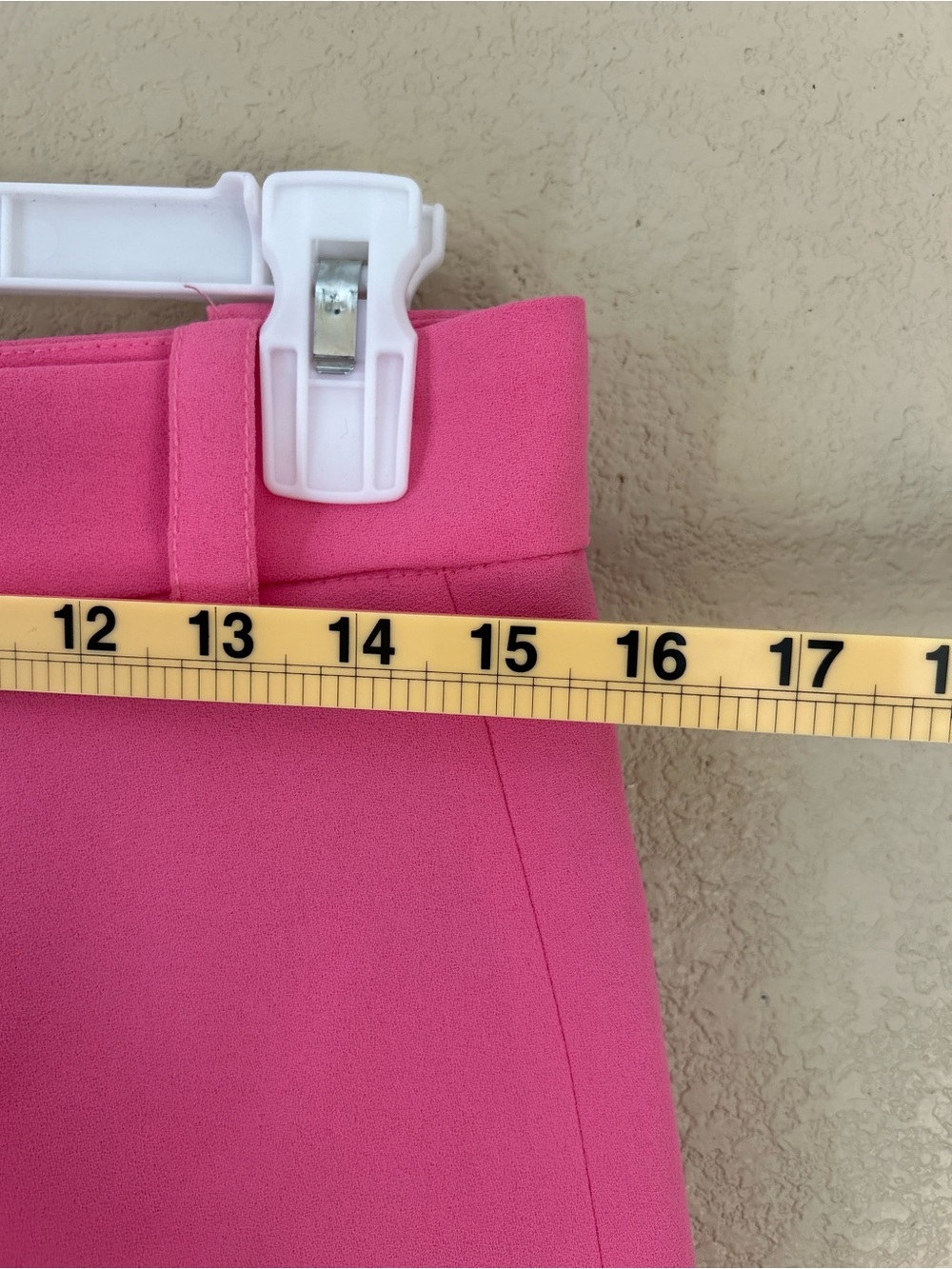 Zara Bright Pink High-Waist Tailored Shorts Size M Summer Preppy Barbie - Picture 8 of 10